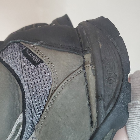 Danner Gray and Black Men's Boots - Picture 5 of 16